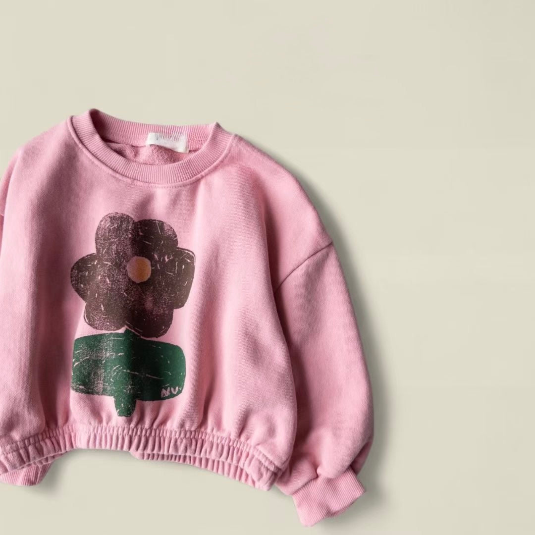 The Blooms Top in Pink