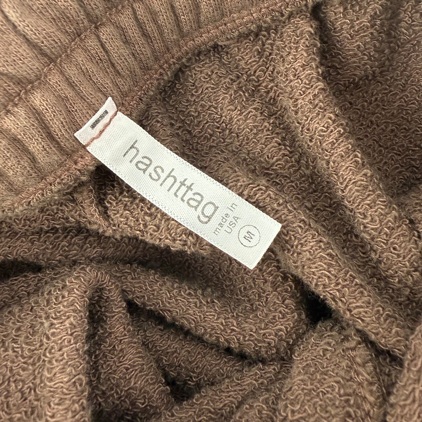Barrel Sweatpants in French Terry - Brown