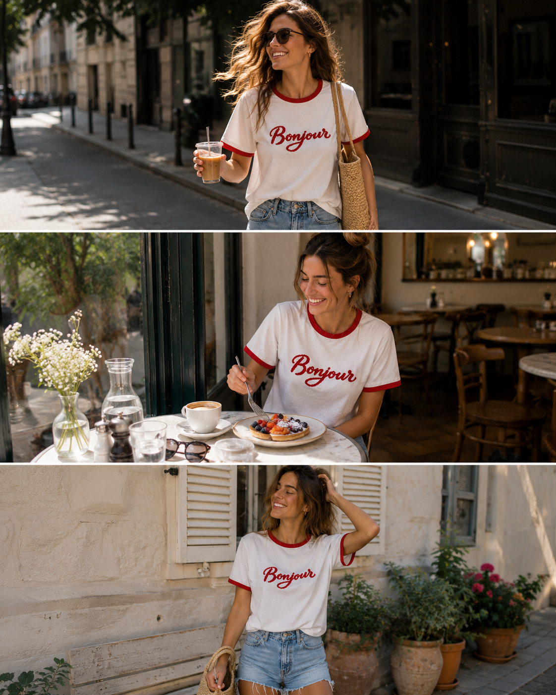 The Classic Bonjour Tee