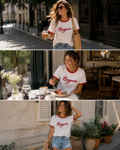 The Classic Bonjour Tee