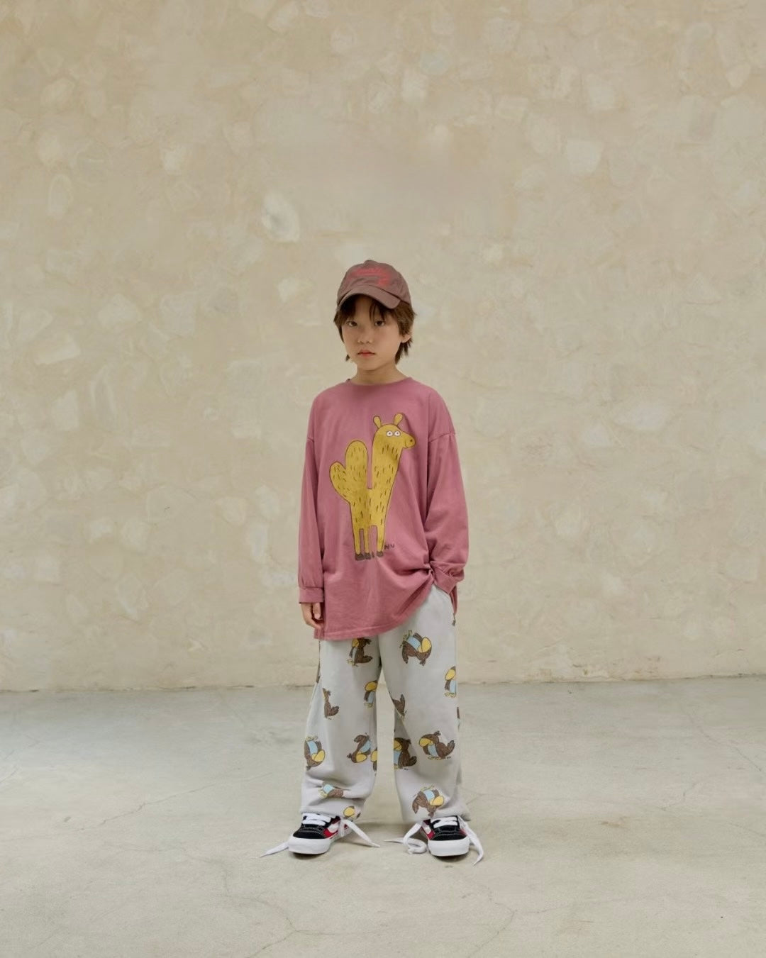 Cuddly Camel Long Sleeve