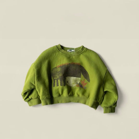 The Mossy Moo Pullover