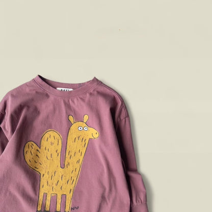 Cuddly Camel Long Sleeve