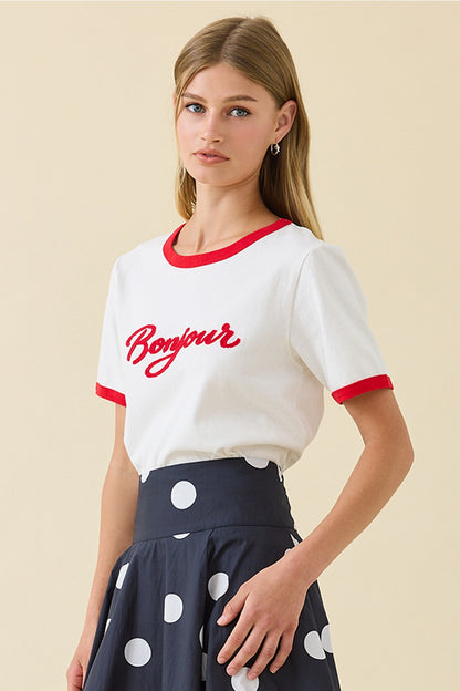 The Classic Bonjour Tee