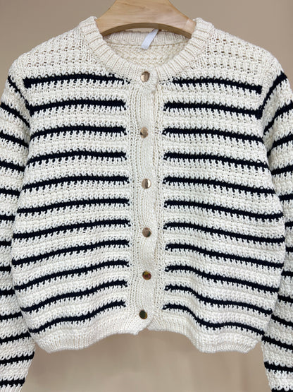 Marin Cotton Knit Cardigan