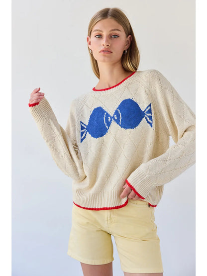 The Fishing Kiss Sweater