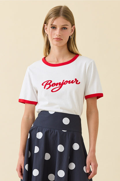 The Classic Bonjour Tee