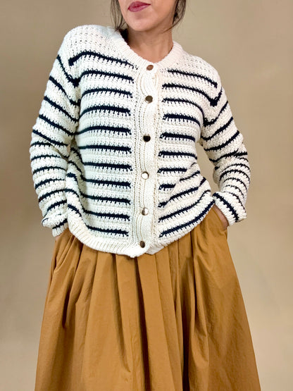 Marin Cotton Knit Cardigan