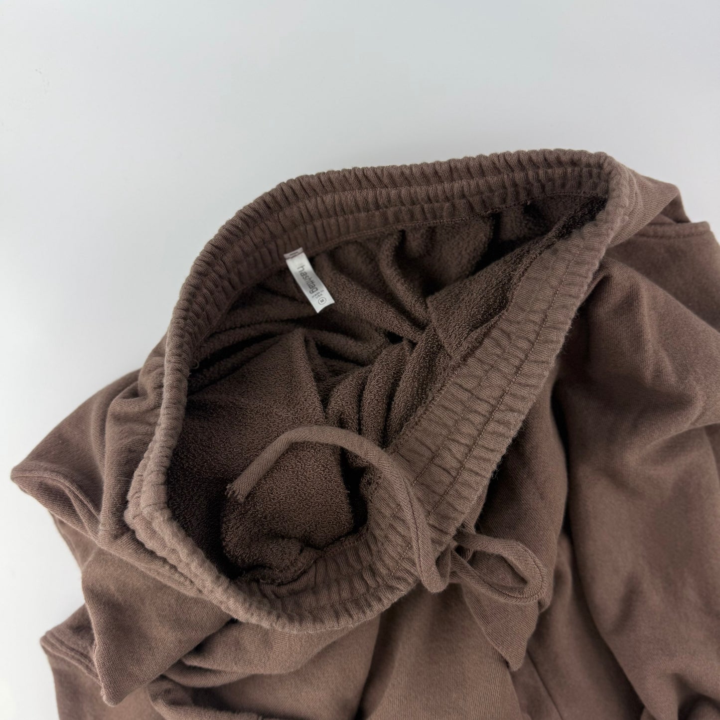 Barrel Sweatpants in French Terry - Brown
