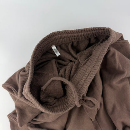 Barrel Sweatpants in French Terry - Brown