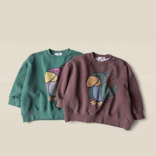 Chirpy Days Sweater