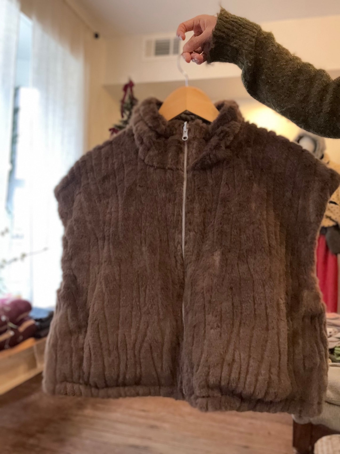 Reversible Mink Vest