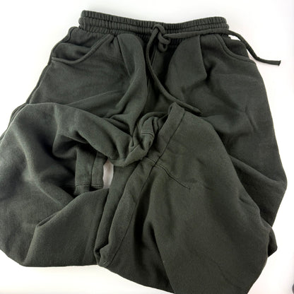 Barrel Sweatpants in French Terry - Hunter Green