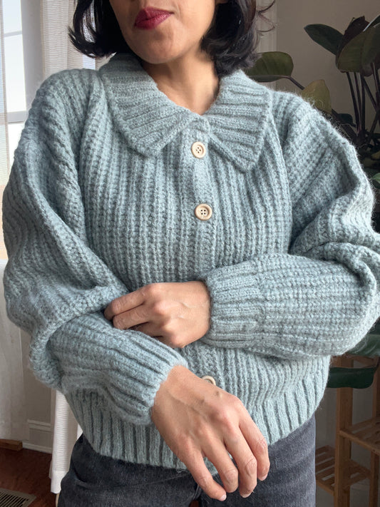 Alpaca Wool Cardigan Sweater