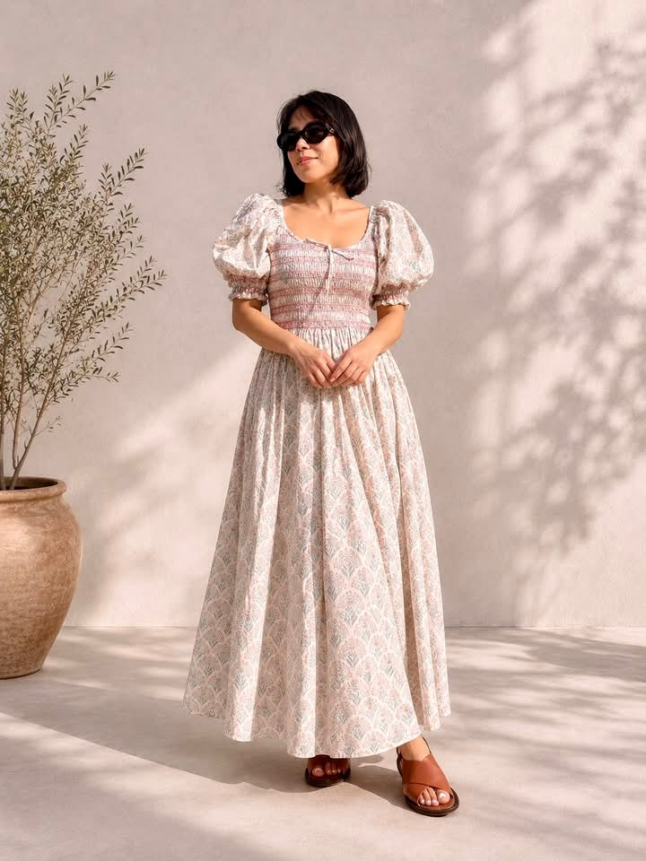 The Elaine Puff Dress