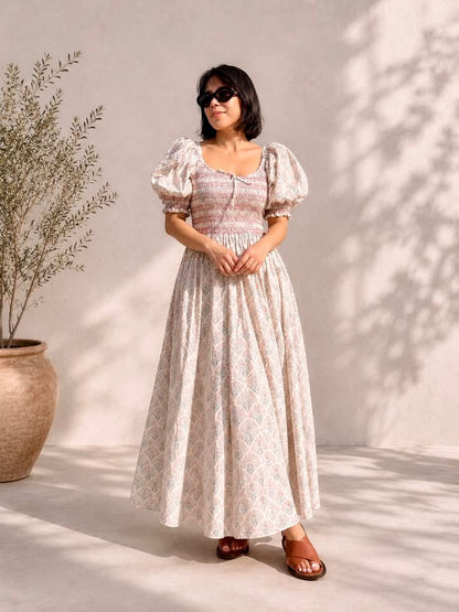The Elaine Puff Dress