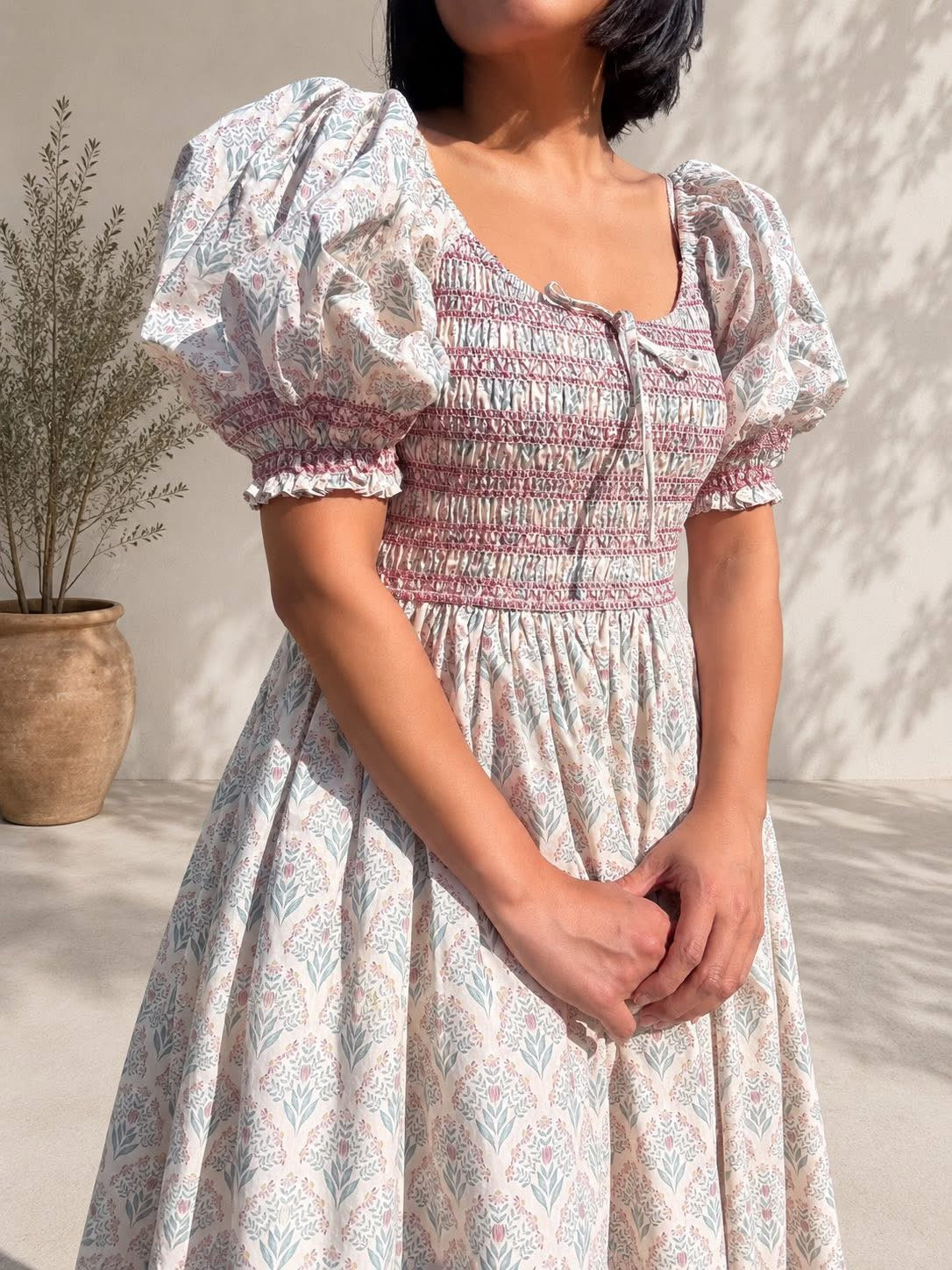 The Elaine Puff Dress
