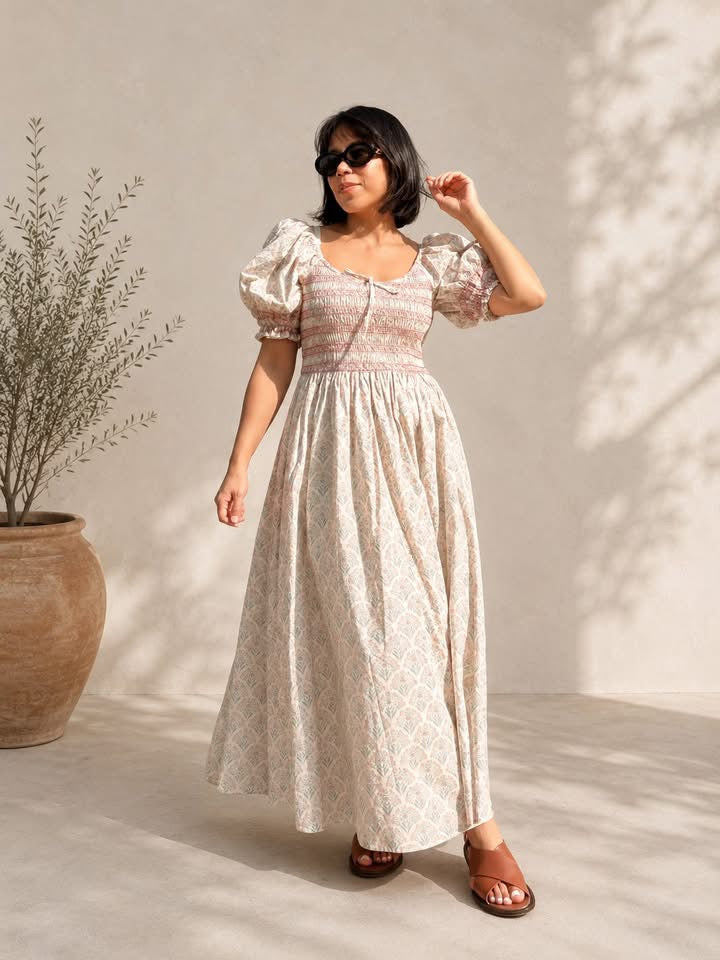 The Elaine Puff Dress