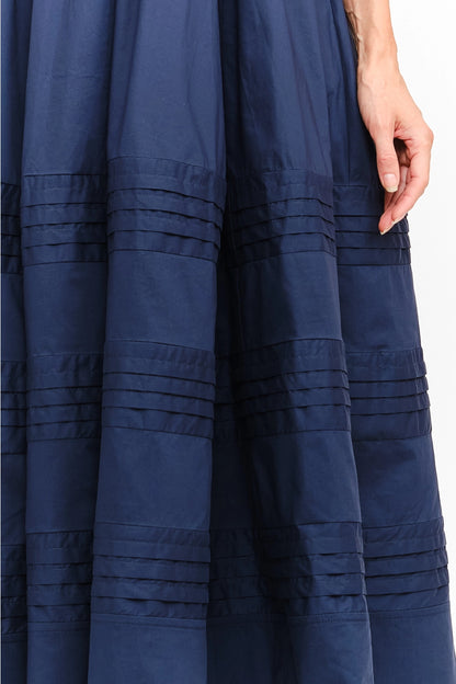 Rica Dress in Navy