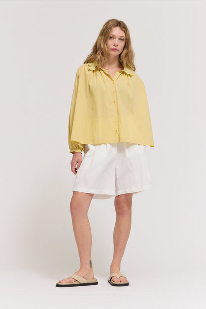 Daffodil Eyelet Collar Shirt